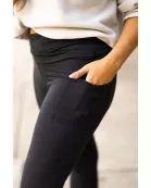 Ready to Ship | The Amber Fold-Over Full Length Leggings