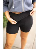 Ready to Ship | The Taylor Fold-Over Biker Shorts
