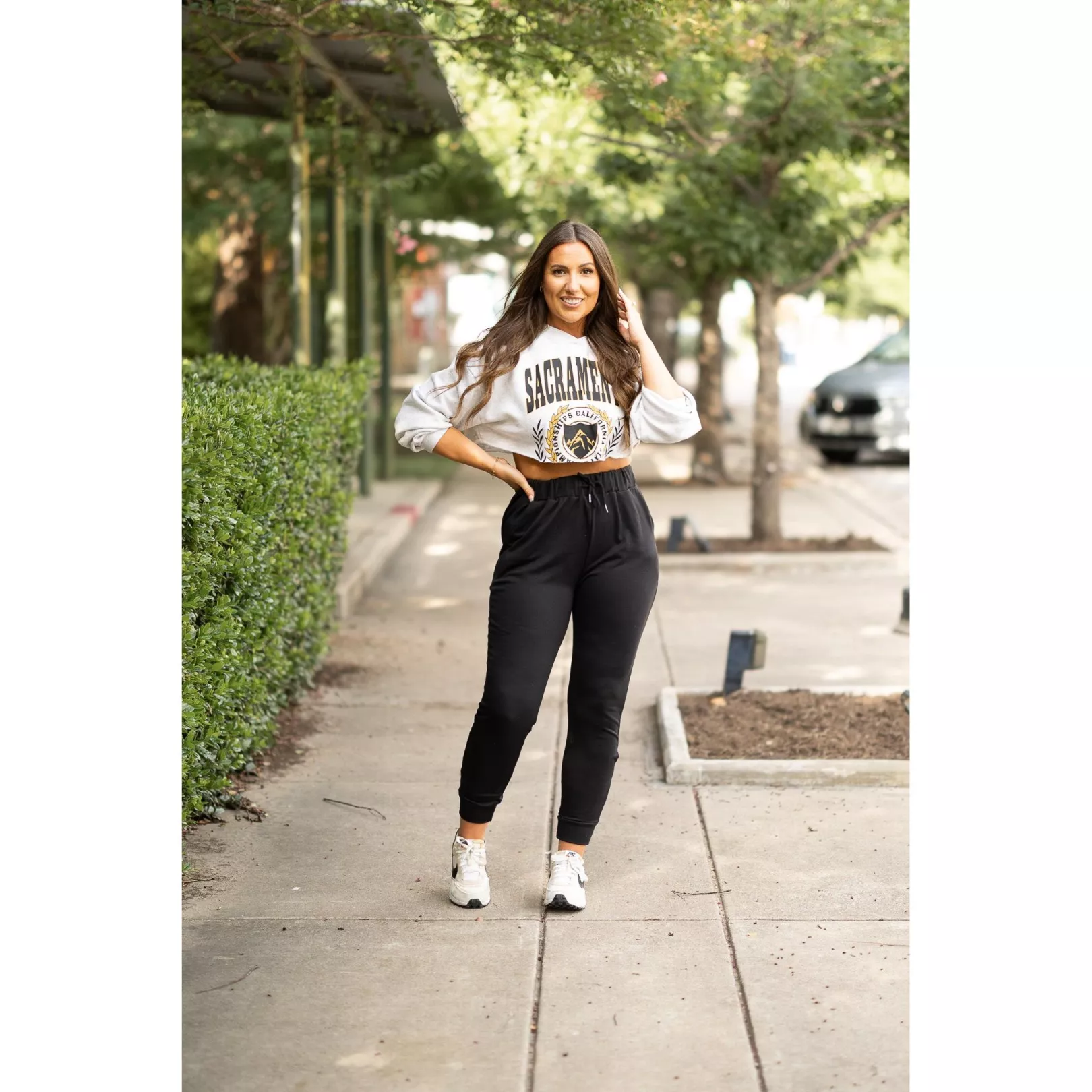 PreOrder | The Braelyn - Black Fleece Jogger