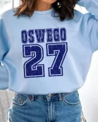 Bold Athletic Distressed Team & Number Wholesale Graphic Sweatshirt - Fast TAT
