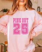 Bold Athletic Distressed Team & Number Wholesale Graphic Sweatshirt - Fast TAT
