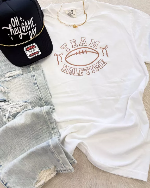 Team Halftime Embroidered Tee