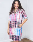 Paisley Tunic- Plaid