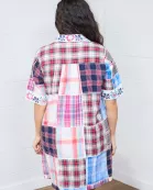 Paisley Tunic- Plaid