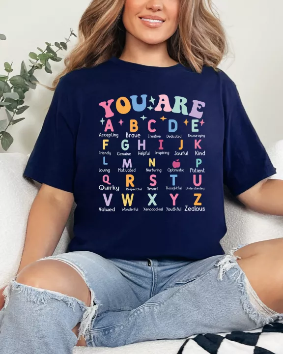 You Are Alphabet Graphic Tee