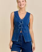 High Waisted Denim Shorts