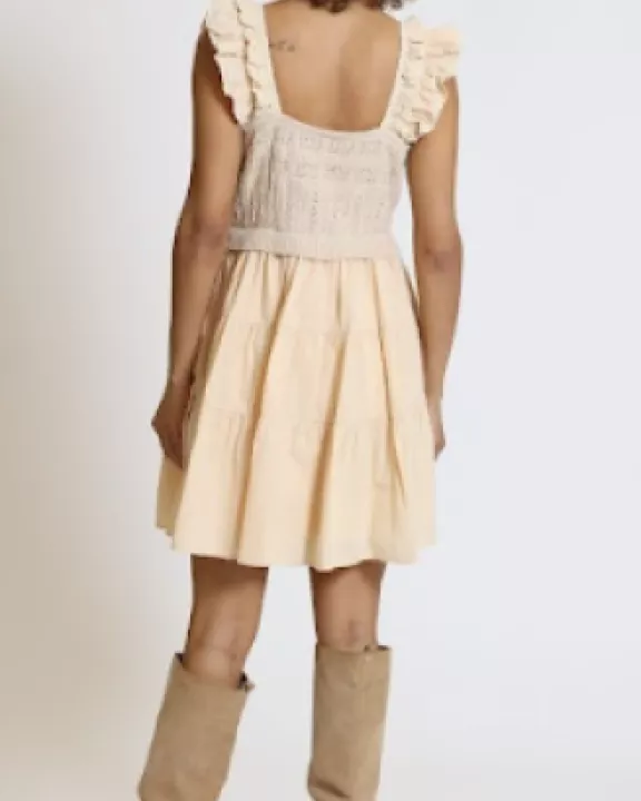 MINI FIT AND FLARE DRESS