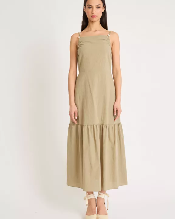 SLEEVELESS MIDI