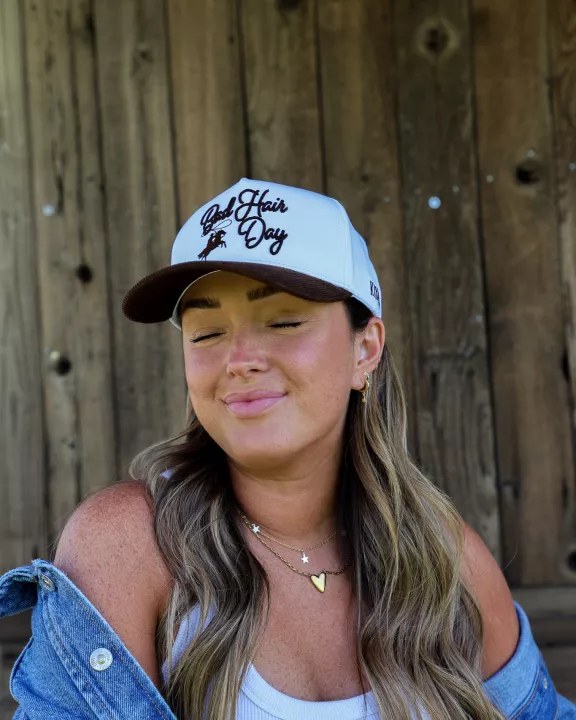 BAD HAIR DAY WESTERN TRUCKER HAT