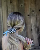 DIBS ON THE COWBOY MIDI SCRUNCHIE