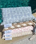 The Kenzie Beach Towel - Leopard