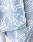 The Kenzie Beach Towel - Trucks & Diggers