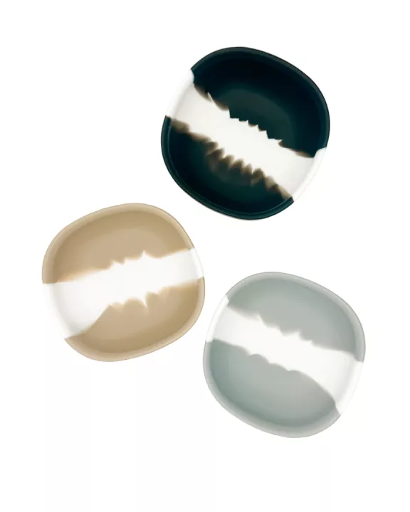 Dip Dye Square Suction Bowl