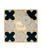 Silicone & Bamboo Tic Tac Toe