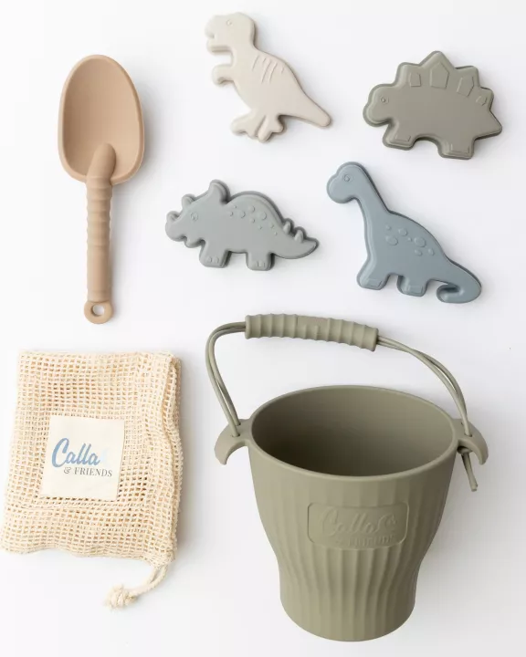 Dominic’s Dino Silicone Beach Toy Set