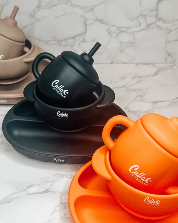 The Pumpkin Patch Suction Bowl