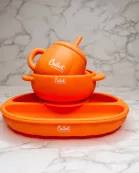 The Pumpkin Patch Suction Bowl