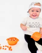 The Pumpkin Patch Suction Bowl