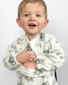The Grayson Long Sleeve Bib - Affirmations