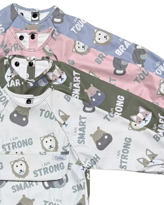 The Grayson Long Sleeve Bib - Affirmations
