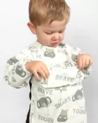 The Grayson Long Sleeve Bib - Affirmations