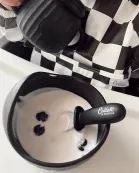BLACKOUT Collection Silicone & Stainless Steel Toddler Utensil Set