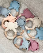Lion Silicone Teether