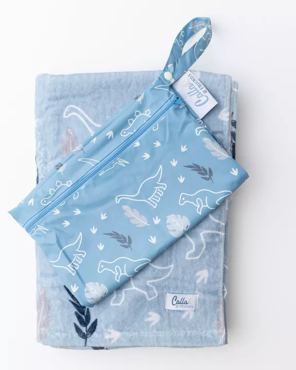 The Kenzie Beach Towel - Dinos