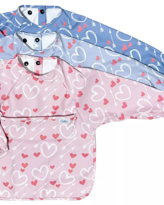 The Grayson Long Sleeve Bib - Love Struck