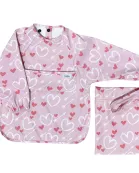 The Grayson Long Sleeve Bib - Love Struck