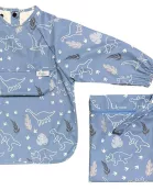The Grayson Long Sleeve Bib - Dinos