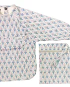 The Grayson Long Sleeve Bib - Rainbow