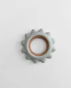 Garden Party Teether Collection - Silicone & Beechwood Sunshine