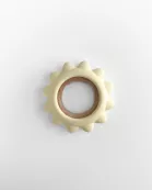 Garden Party Teether Collection - Silicone & Beechwood Sunshine