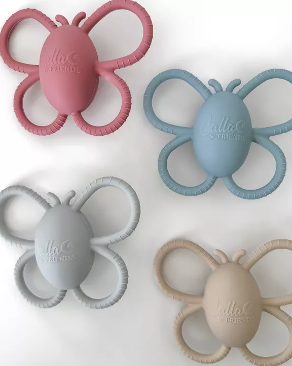 Garden Party Collection - Butterfly Rattle Teether