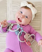 Dino Rings Silicone Teether