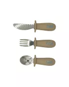 Silicone & Stainless Steel Toddler Utensil Set