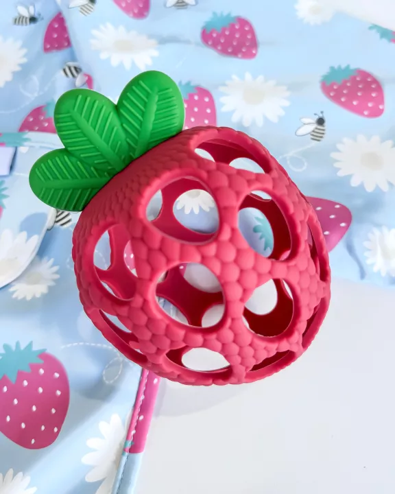 Strawberry Patch Teether
