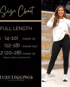 PreOrder | The Lilla - Black FLEECE Full Length Leggings with Pockets