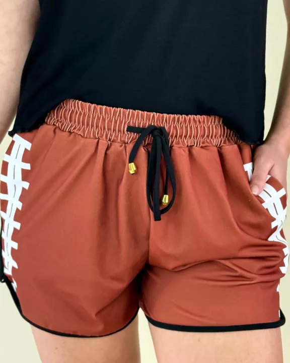 Touchdown Drawstring Everyday Shorts