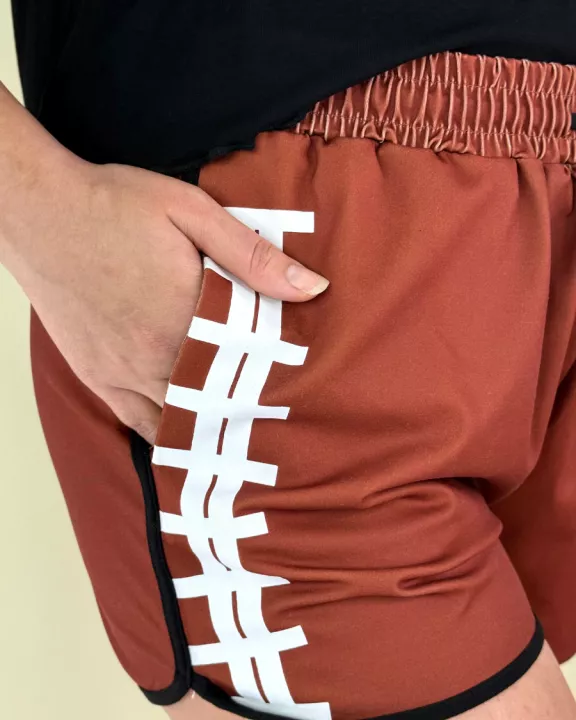 Touchdown Drawstring Everyday Shorts
