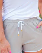 All Natural Solid Drawstring Everyday Shorts