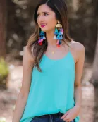 Leah Woven Cami