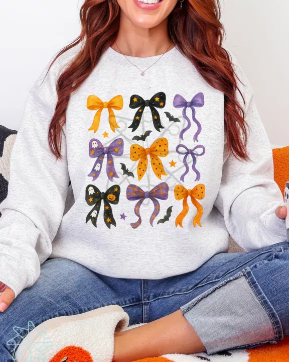 Halloween Bows Sweatshirt