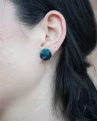 Sophie Studs - Blue Tortoise