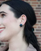Sophie Studs - Blue Tortoise