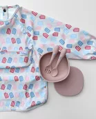 The Grayson Long Sleeve Bib - Popsicles
