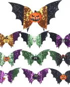 Ready to Ship | Halloween Sequin Hairbow*