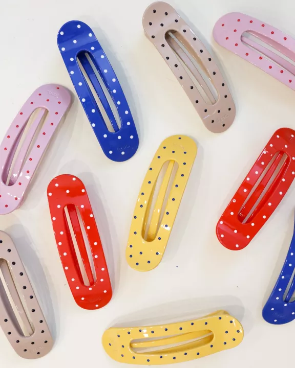POLKA DOT OVERSIZED LAY DOWN CLAW