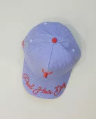 POOL HAIR DAY STRIPED TRUCKER HAT